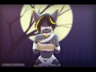 furry yiff fox mummy spook halloween eipril